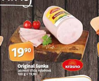 Coop Original šunka nabídka
