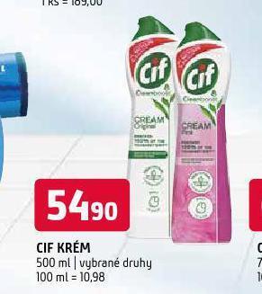 Terno Cif krém nabídka