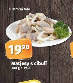 Coop Matjesy s cibulí nabídka