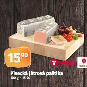 Coop Písecká játrová paštika nabídka