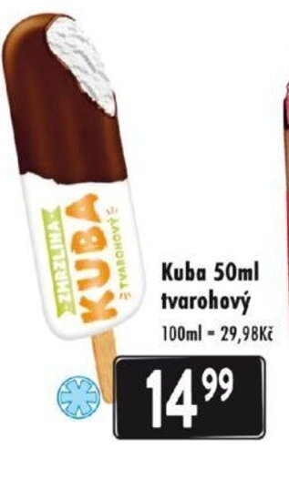 Qanto Kuba 50ml tvarohový nabídka