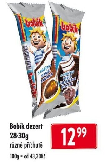 Qanto Bobík dezert 28-30g nabídka