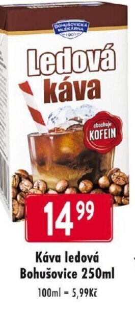 Qanto Káva ledová Bohušovice 250ml nabídka