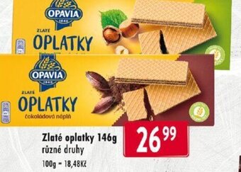 Qanto Zlaté oplatky 146g nabídka