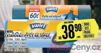 Tamda Foods Swirl zatahovací pytle na odpad nabídka
