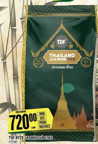 Tamda Foods Tdf rýže jasmínová 17kg nabídka