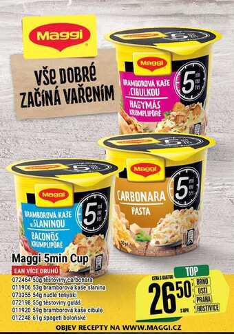 Tamda Foods Maggi 5min cup nabídka