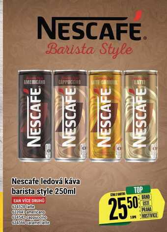 Tamda Foods Nescafe ledová káva barista style 250ml nabídka