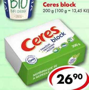 CBA Ceres block, 200 g nabídka