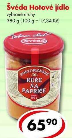 CBA Švéda hotové jídlo, 380 g nabídka