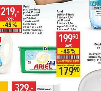 Globus Ariel prací prostředek nabídka