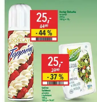 Globus Dorlay šlehačka ve spreji nabídka