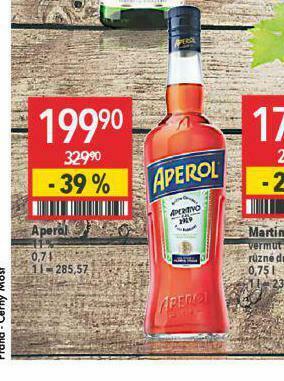 Globus Aperol nabídka