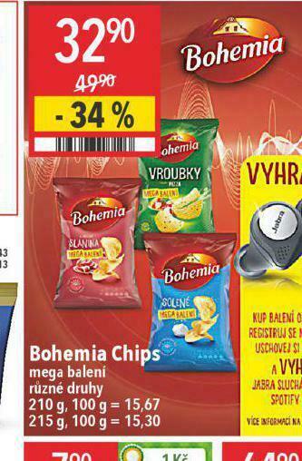 Globus Bohemia chips nabídka