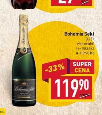 Billa Bohemia sekt 0,75l nabídka