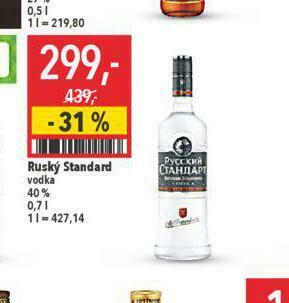 Ruský standard vodka