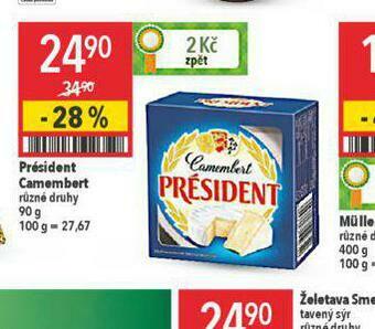 Globus Président camembert nabídka