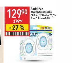 Globus Ambi pur osvěžovač vzduchu nabídka