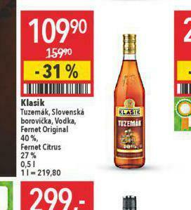 Globus Klasik nabídka