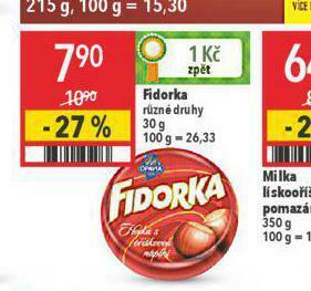 Globus Fidorka nabídka