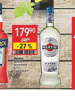 Globus Martini nabídka