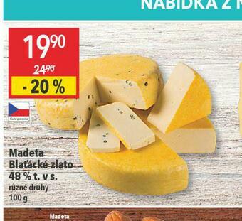Globus Madeta blaťácké zlato nabídka