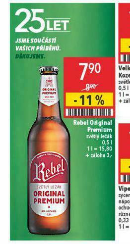 Globus Pivo rebel original premium nabídka