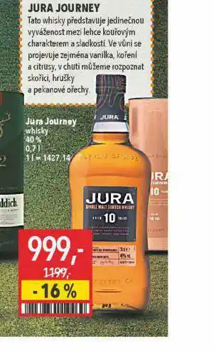 Globus Jura journey whisky nabídka