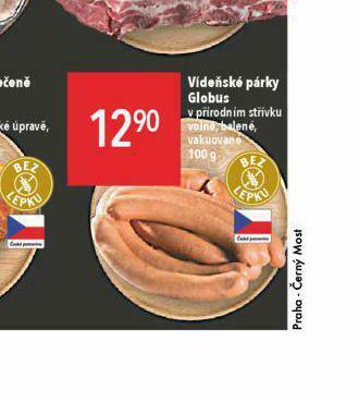 Globus Vídeňské párky nabídka