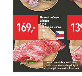 Globus Hovězí pečeně z krku nabídka
