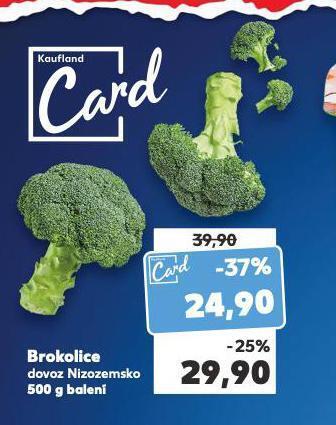 Kaufland Brokolice nabídka