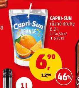 Penny Market Capri-sun, 0,2 l nabídka
