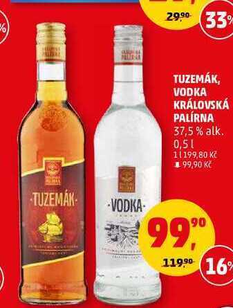 Penny Market Tuzemák královská palírna, 0,5 l nabídka