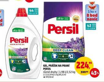 Penny Market Gel na praní persil, 1,98 l nabídka