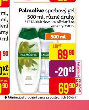 Teta Palmolive sprchový gel nabídka