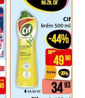 Teta Cif krém nabídka