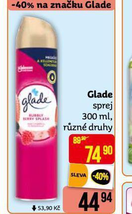 Teta Glade sprej nabídka