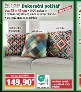 Norma Dekorační polštář nabídka