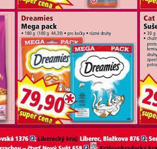 Norma Dreamies mega pack nabídka