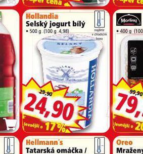 Norma Hollandia selský jogurt bílý nabídka