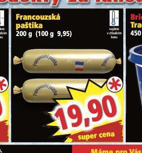 Norma Francouzská paštika nabídka