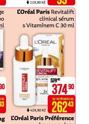 Teta Loreal paris sérum nabídka