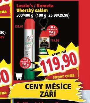 Norma Uherský salám nabídka