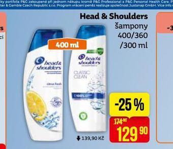 Teta Head&shoulders šampon nabídka