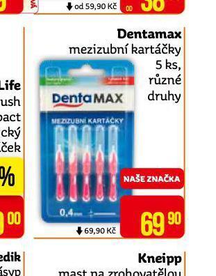 Teta Dentamax mezizubní kartáčky nabídka