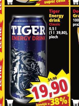 Tiger energy drink