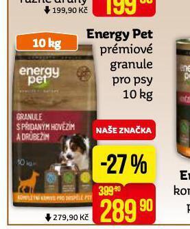 Teta Energy pet prémiové granule pro psy nabídka