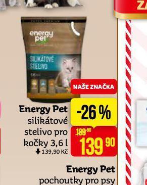 Teta Energy pet silikátové stelivo pro kočky nabídka