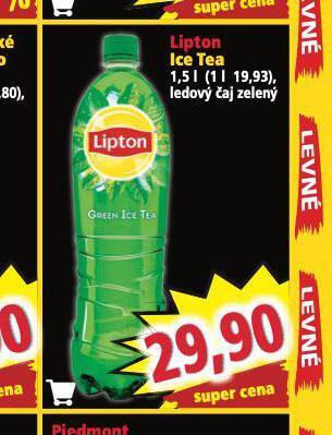 Norma Lipton ice tea nabídka