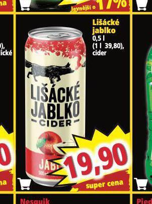 Norma Lišácké jablko nabídka